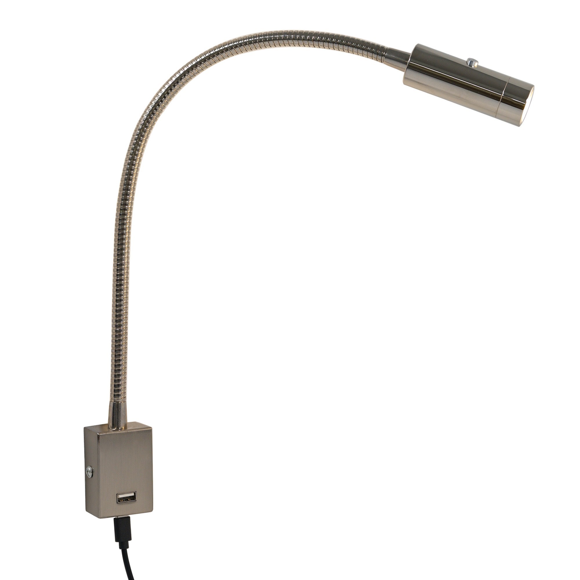 VBLED Lampada da parete a LED -3W - Collo d'oca da 40 cm - DIMMABILE