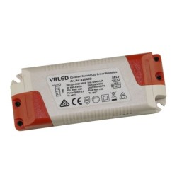 Fuente de alimentación LED de corriente constante / 320-350mA / 9W 20-30VDC