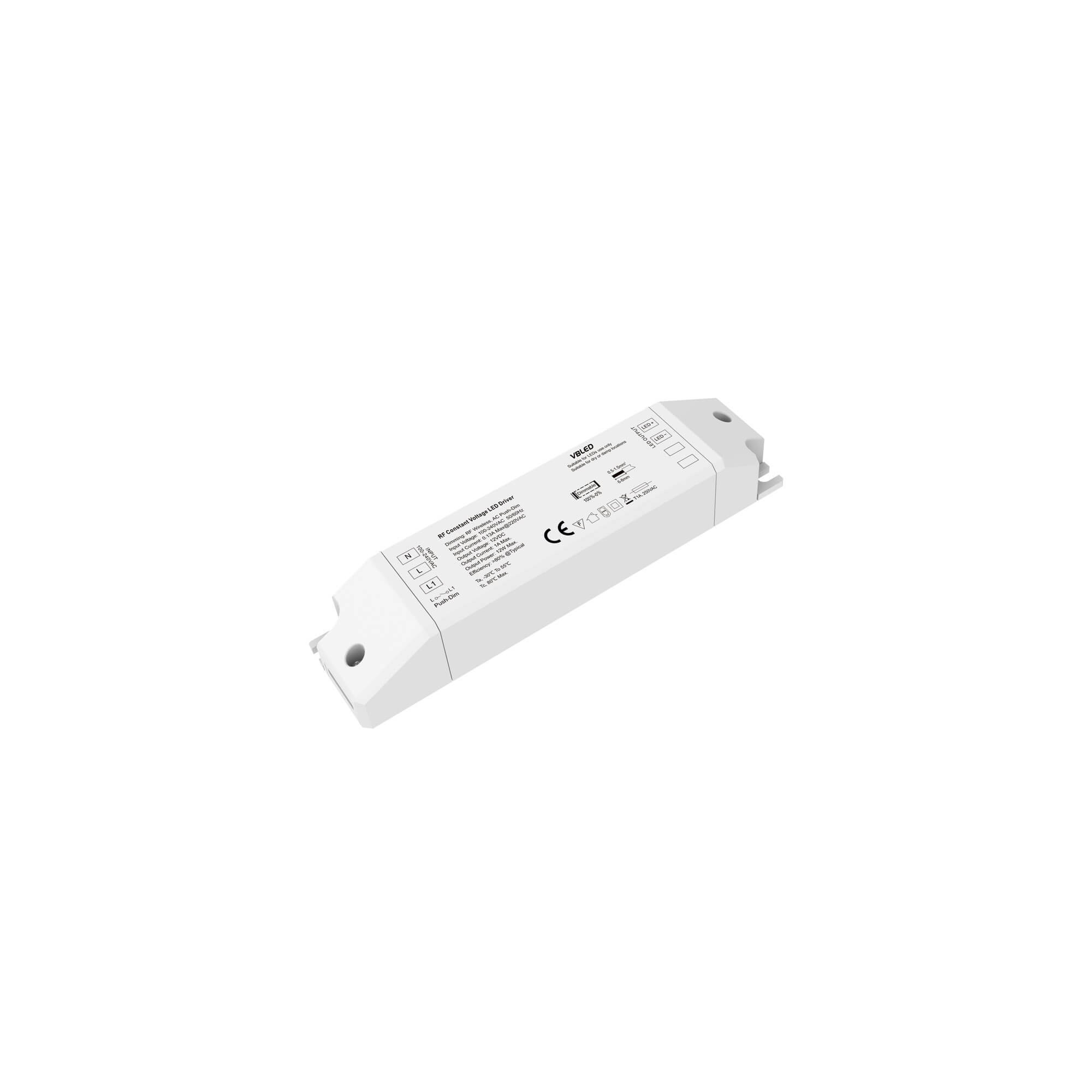 "Inatus" Radio LED Voeding Constante Spanning / 12V DC / 12W