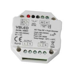 "iNatus" Interruttore dimmer universale 230V ESL LED fino a 345W