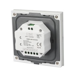 "INATUS" SET - Regulador de intensidad inalámbrico RGBW con 4 zonas Mando a distancia multifunción 12-24V CC