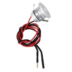 2er-Set LED Aluminium Mini Einbaustrahler 1W warmweiß