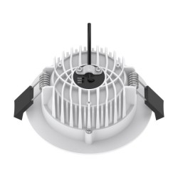 13W LED inbouwarmatuur Ocean II R / warm wit 3000K