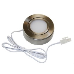 Apparecchio LED da incasso e da superficie orientabile - 4W - IP20 - 12V - WW- 175L