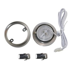 3er Set 4W LED Ein- und Aufbauleuchte schwenkbar IP20 12V 3000K warmweiß 175 Lumen