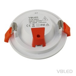 VBLED Apparecchio da incasso a LED - extra piatto - 7W