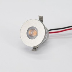 1W VBLED LED Mini Inbouwspot "ALDYNE" Zijlicht Minispot - 12VDC - IP65 - 3000K