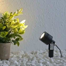 Foco de jardín GARTUS LED RGB+W 10W 12V IP65