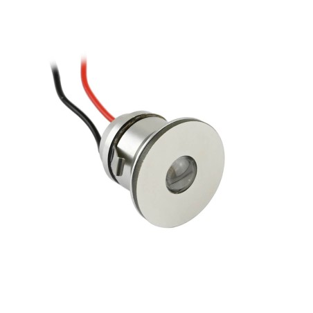 faretto da incasso mini LED "LATERA" da 1W per illuminazione frontale e laterale - 350mA - IP44 - 3000K