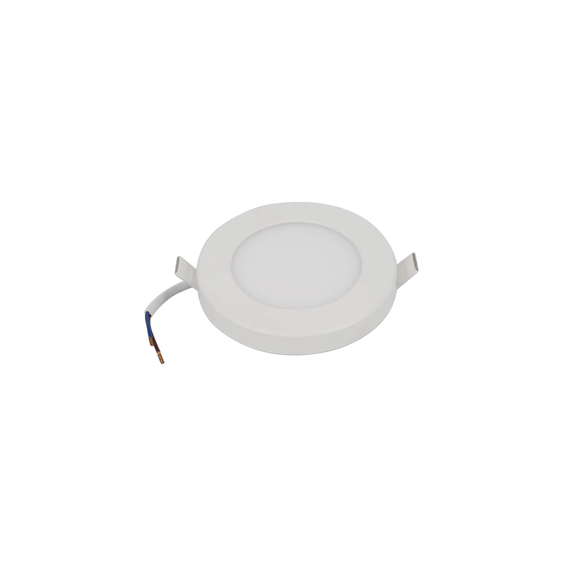 Universal LED Panel Surface Mount/Remount Round Extra Flat 6.5W 3000K 420lm