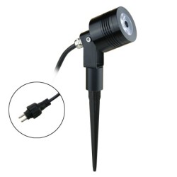 Gartus®  RGB+W Gartenstrahler 10W 12V Plug&Play 3er-Set mit Trafo