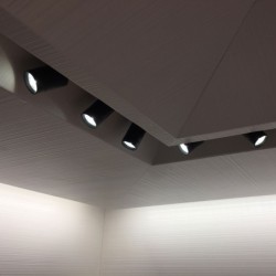 LED 3x1W bianco caldo per montaggio a plafone Spot da soffitto rotante e orientabile