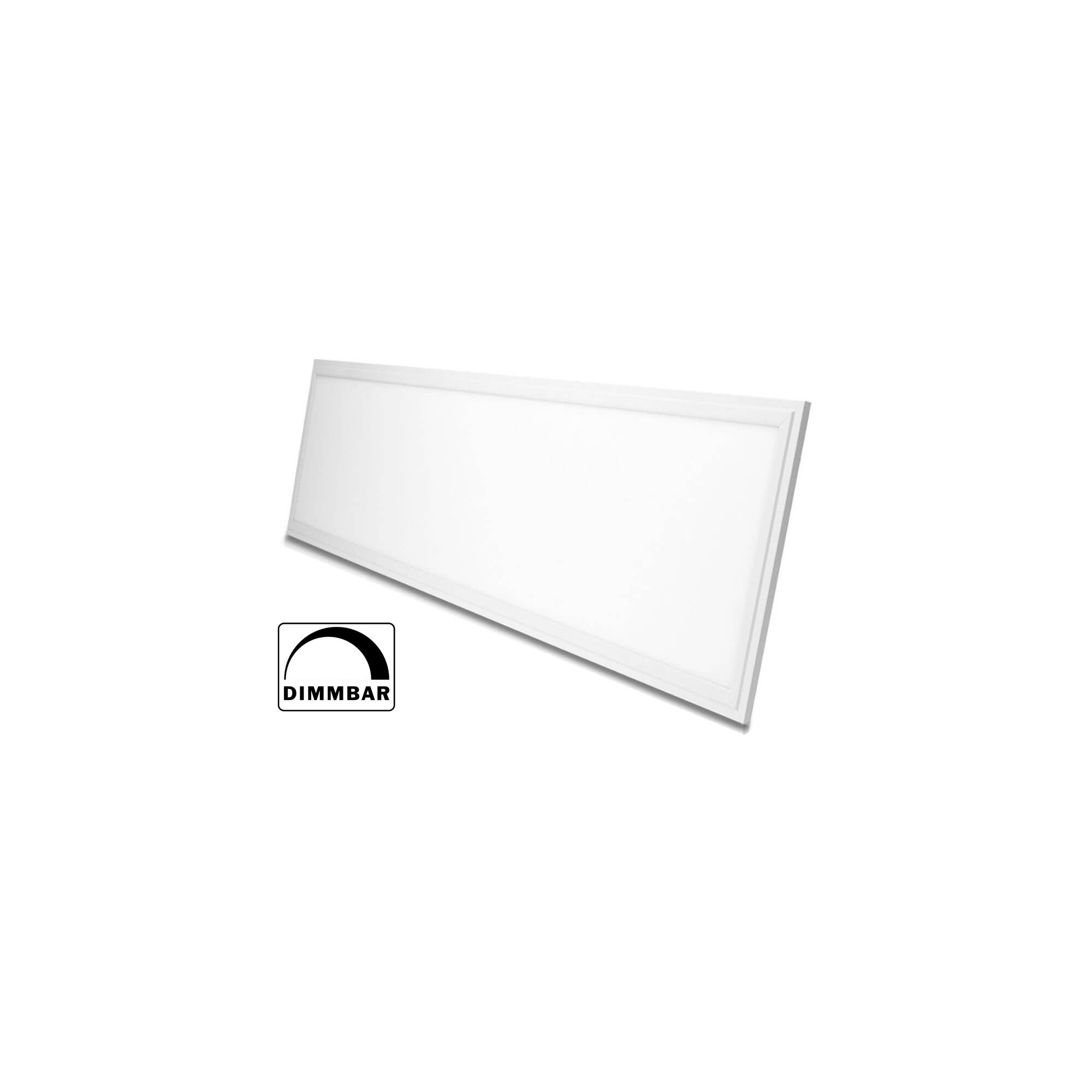 Ultra-flat design LED panel dimmable white 120 x 30cm, 4000K 36W