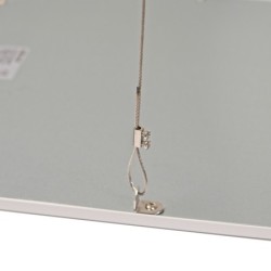 Ultra-flat design LED panel dimmable white 120 x 30cm, 4000K 36W Including wire suspension Set