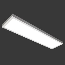 LED Panel (295x1195x8mm) KIT dimmable incl. surface mount frame 36W 4000K Neutral white