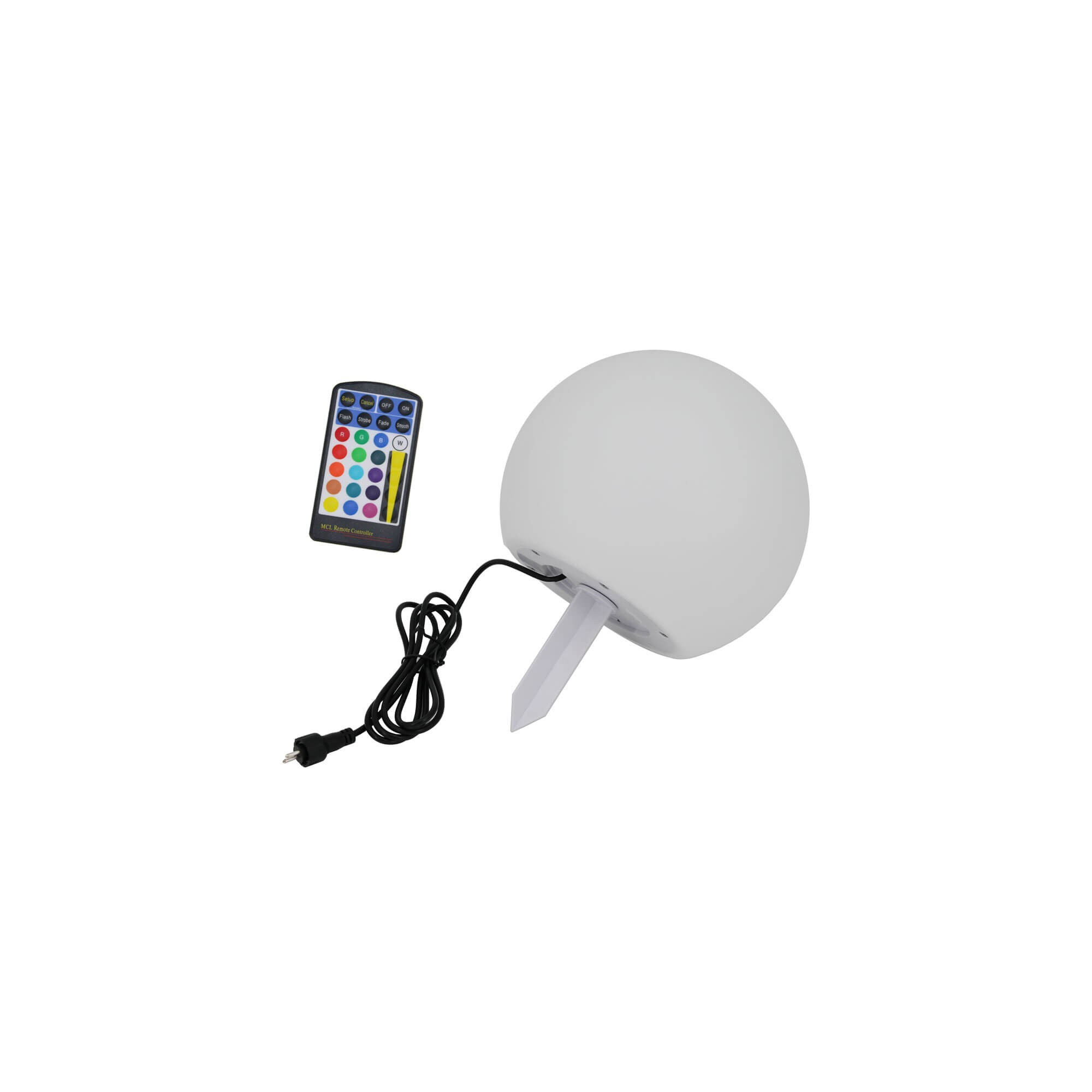 20CM RGB-WW Ball Light "NATARE" for Outdoor IP68 Waterproof (Power Supply Sold Separately)