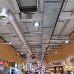 LED high bay pendant luminaire UFO - 100W 6000K