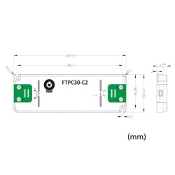 Alimentatore LED a tensione costante, 30W, 24 V DC, 1,25 A