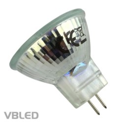 LED inbouwspotset incl. lamp 2W, WW, 12V DC, G4, snelsluiting, aluminium, draaibaar