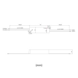 Fuente de alimentación GPC LED, 21 W, 700 mA, 9-30 V CC, IP67