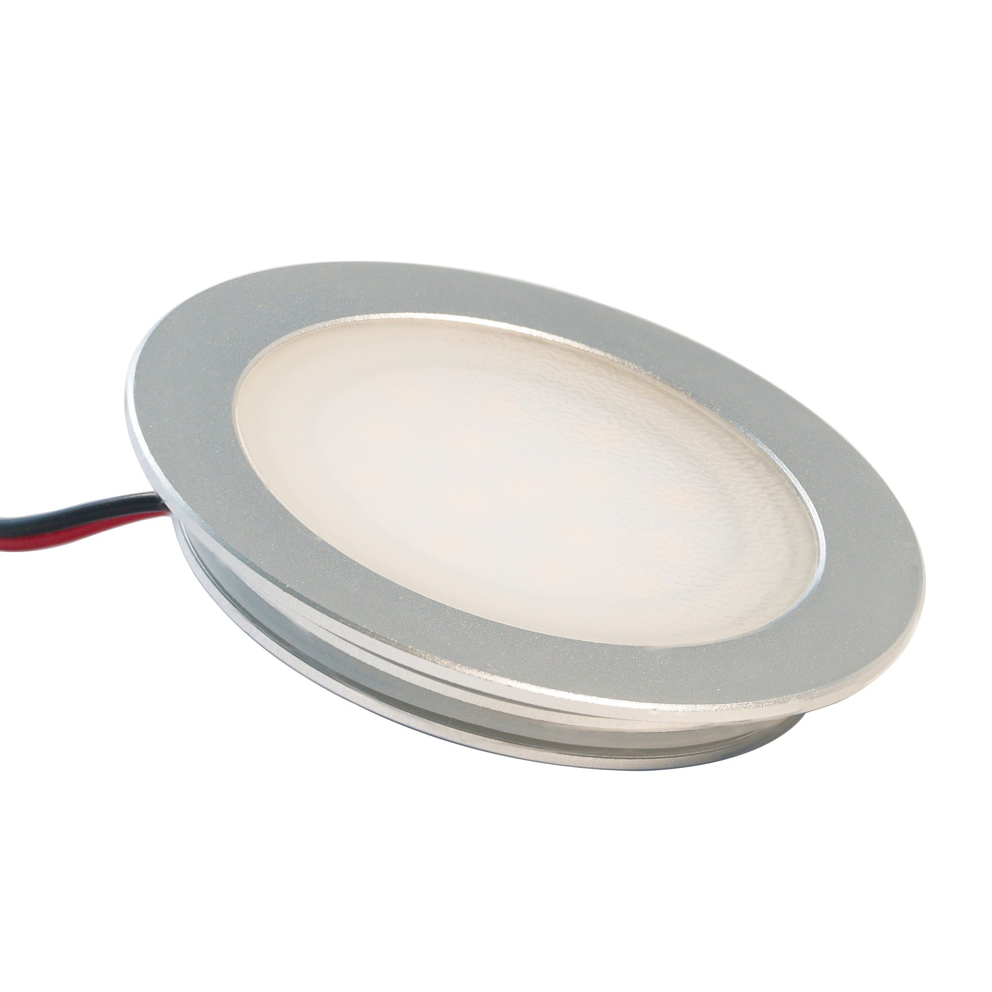 Apparecchio da incasso LED slim 3000K - 0,9W - ultrapiatto 12V DC