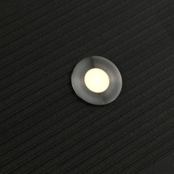 LED Mini Bodeneinbauleuchte "Celino" 12V inkl. 0,8W Leuchtmittel warmweiss (wechselbar)