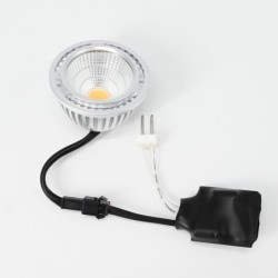 Luminaria LED empotrable de suelo "MUTARE" con bombilla de 5W 12VAC 400Lumen 3000K con EZDIM