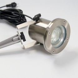 LED Garden Spotlight Garden Pond Light 12V, Stainless Steel IP68