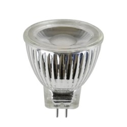 Lot de 10 ampoules LED - dimmable - MR11/GU4 - COB - 2,9W