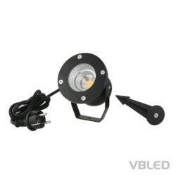 LED Garden Spotlight Warm White 3000K 10W 230V