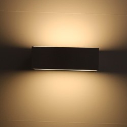 LED wall light with two light outlets 10W