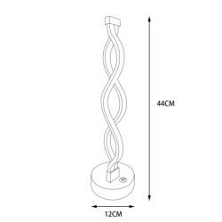 "Sydney" Lámpara de mesilla LED Touch Dimmable 3000K 12W