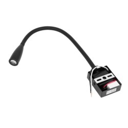 Aplique LED 3W con puerto de carga USB